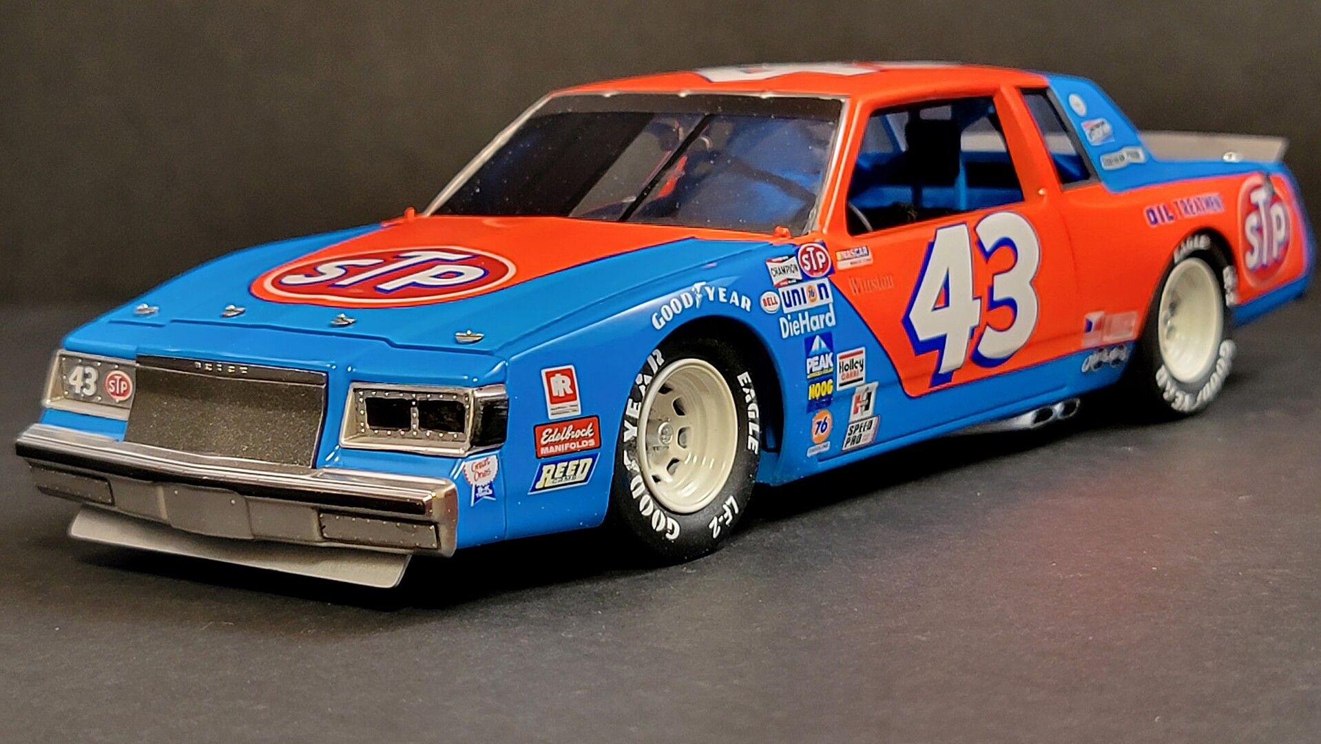 Richard Petty 1981 Buick Regal 7th Daytona Winner Car -- Plastic Model ...