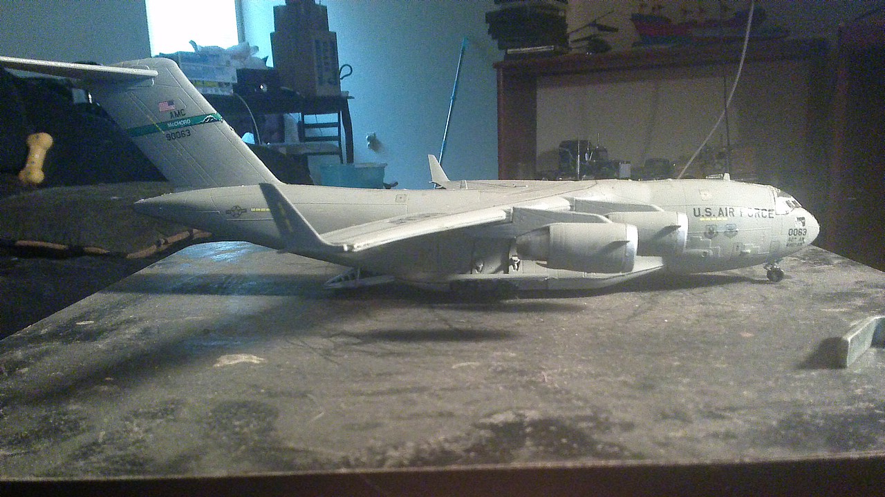 C5M Super Galaxy 418th Diecast Model Airplane 1/400 Scale