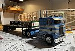 AMT White Freightliner Dual Drive Tractor Plastic Model Tractor Truck ...