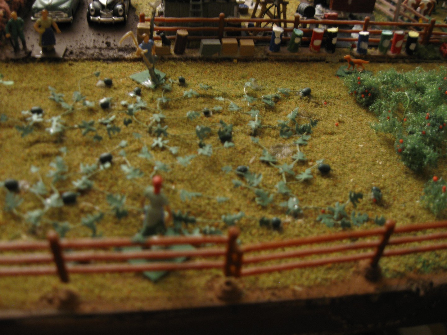 Rhubarb Plants HO Scale Model Railroad Farm Scenery 95592