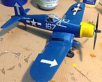 Vought F4U-1D Corsair Fighter Aircraft