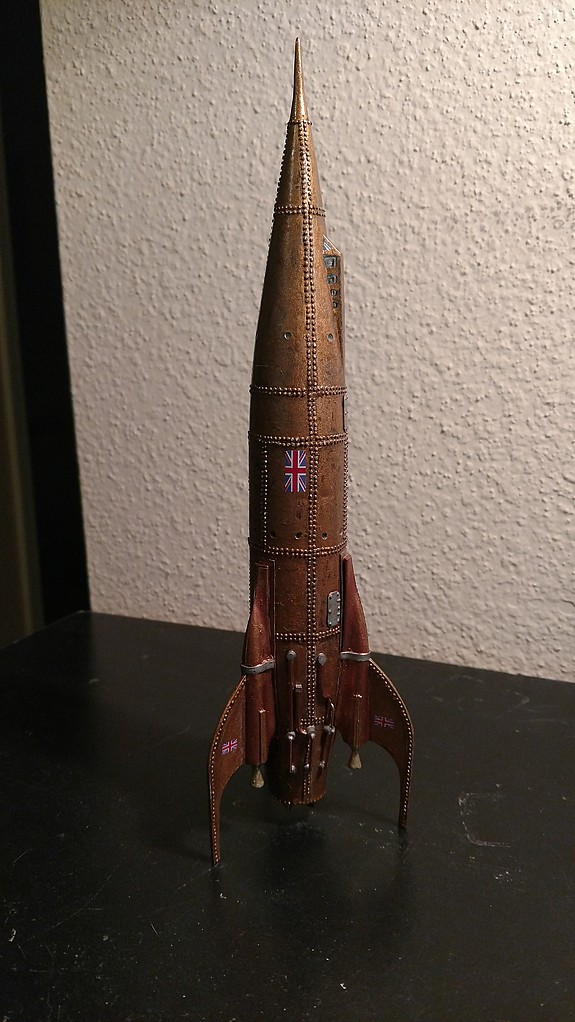 Glencoe 6002 Disney Mars Retriever Rocket Spacecraft Model Kit 1/72 for sale online 