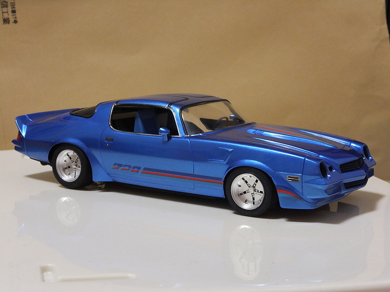 chevy camaro model car kits