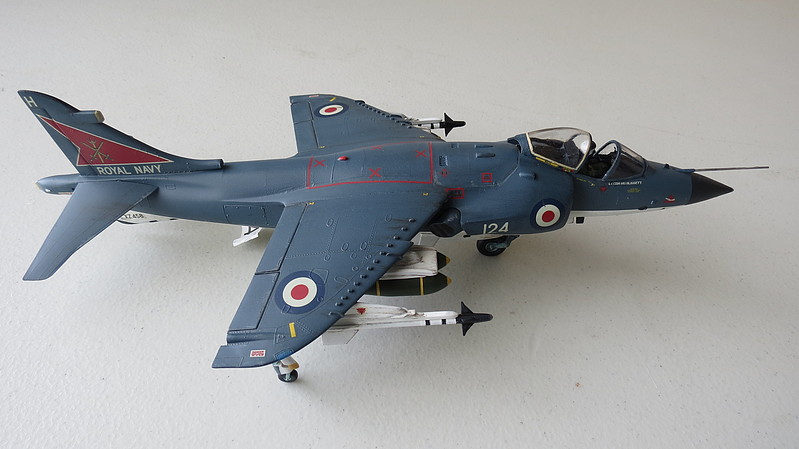 Gallery Pictures Tamiya Hawker Sea Harrier Plastic Model Airplane Kit 1 ...