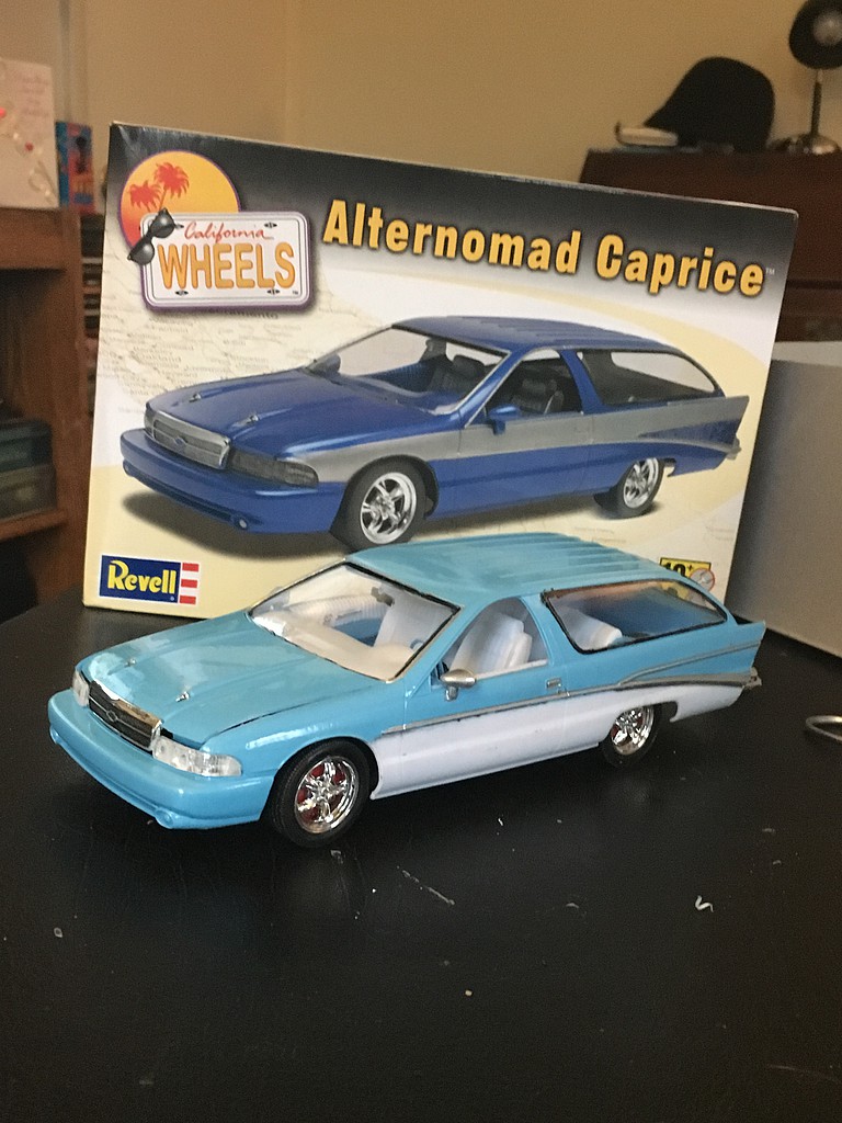 1996 Alternomad Caprice -- Plastic Model Car Kit -- 1/25 Scale