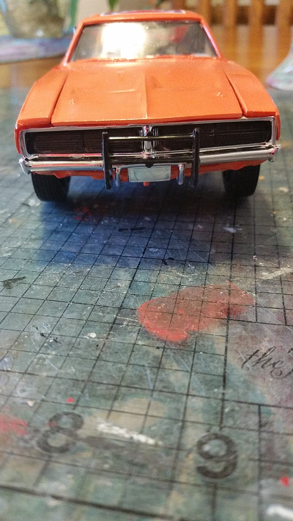 1969 General Lee Charger Plastic Model Car Kit 1/25 Scale 706