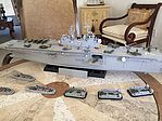 Galley-Models USS Iwo Jima Plastic Model Aircraft Carrier Kit 1/350 ...