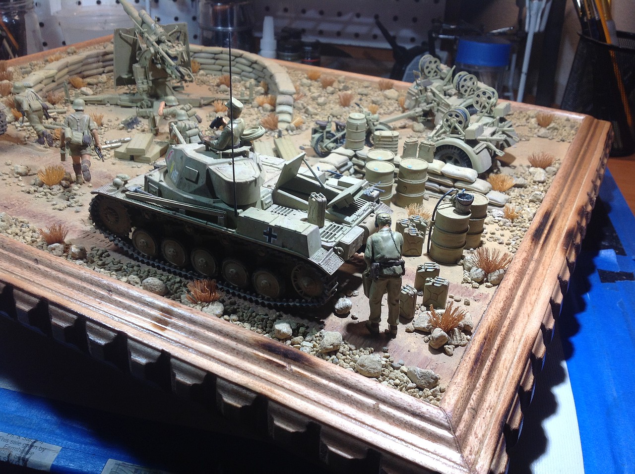 flak 88 diorama