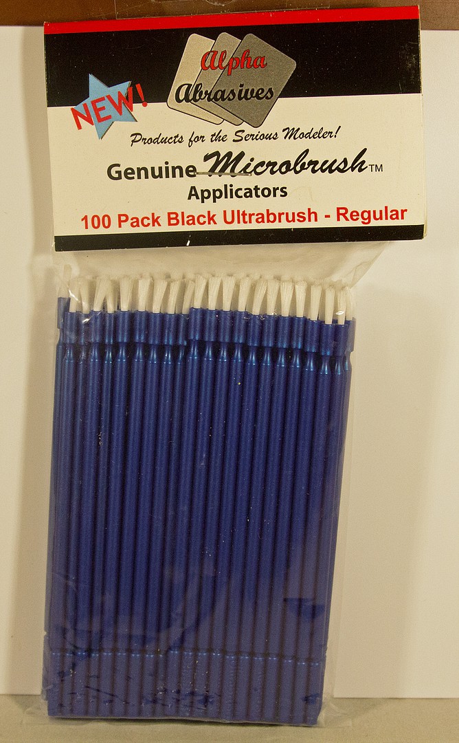 Flex-I-File Micro Brushes Regular 100pkGrn Airbrush Miscellaneous 1352