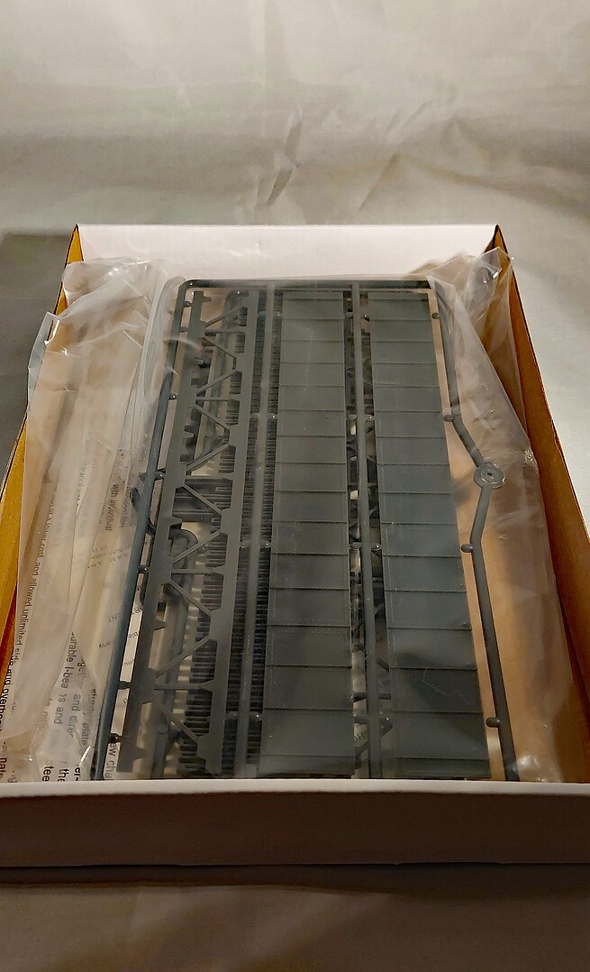 70' Single Track Deck Girder Railroad Bridge Kit HO Scale Model