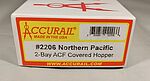 ACF 2-bay Center-Flow Covered Hopper NP #75029