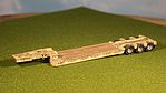 50-Ton 3-Axle Low Boy Trailer (Unpainted Metal Kit)