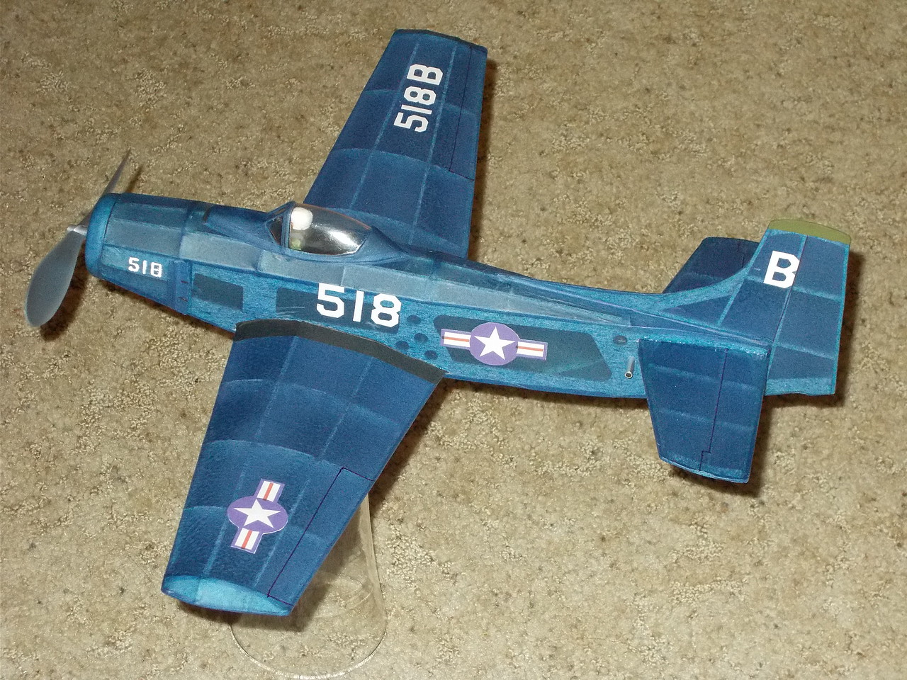 Guillow s Scale Model Skyraider 904 