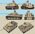 German Tiger I Tank Early Version