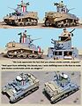 British M3 Stuart Honey Tank