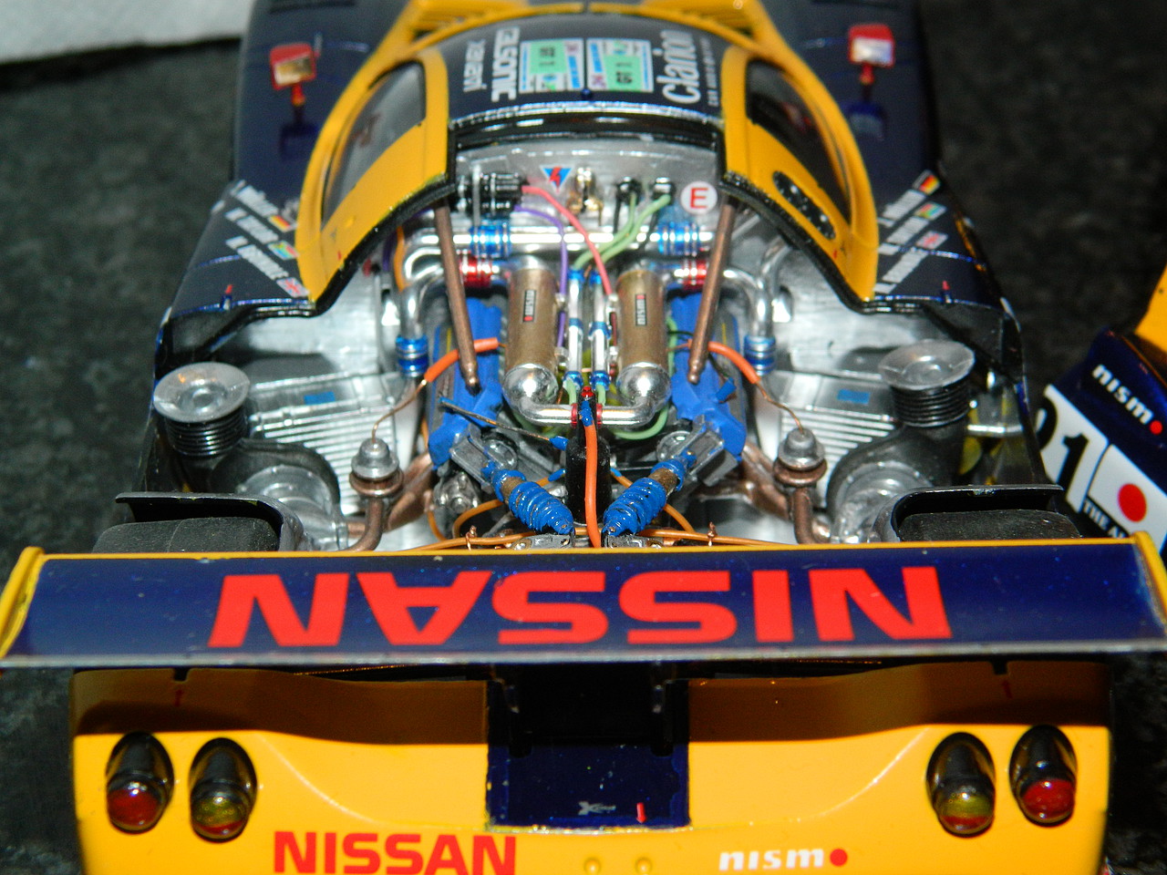 Tamiya 1/24 Scale Sports Car Nissan R390 GT1 Scale Model Kit