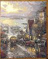 Thomas Kinkade Hyde Street & The Bay San Francisco (20''x16'')
