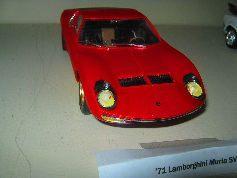 Lamborghini Miura Sv -- Plastic Model Car Kit -- 1/24 Scale -- #21213 ...
