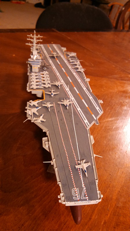 USS Ronald Reagan -- Plastic Model Military Ship Kit -- 1/720 Scale ...