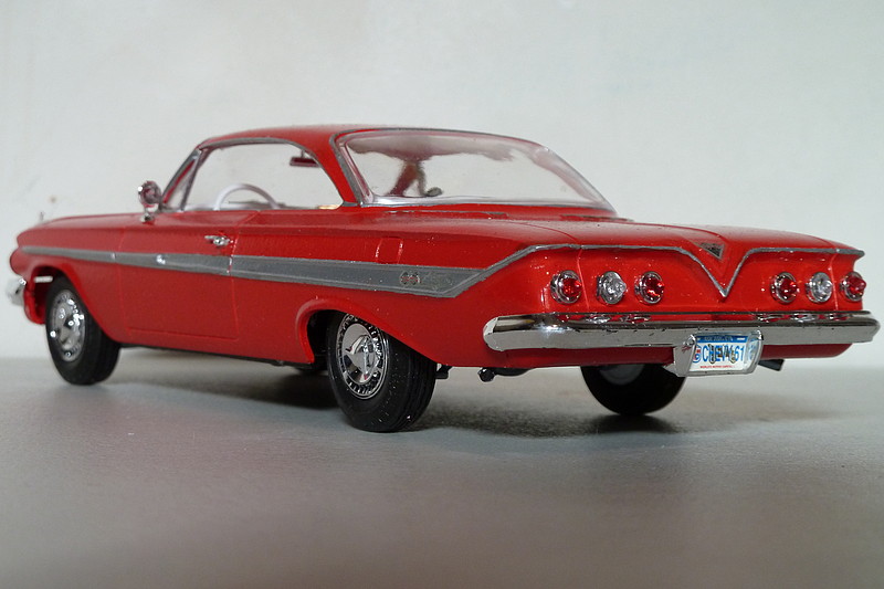 1961 Chevrolet Impala SS409 Vehicle -- Plastic Model Car Kit -- 1/25 ...