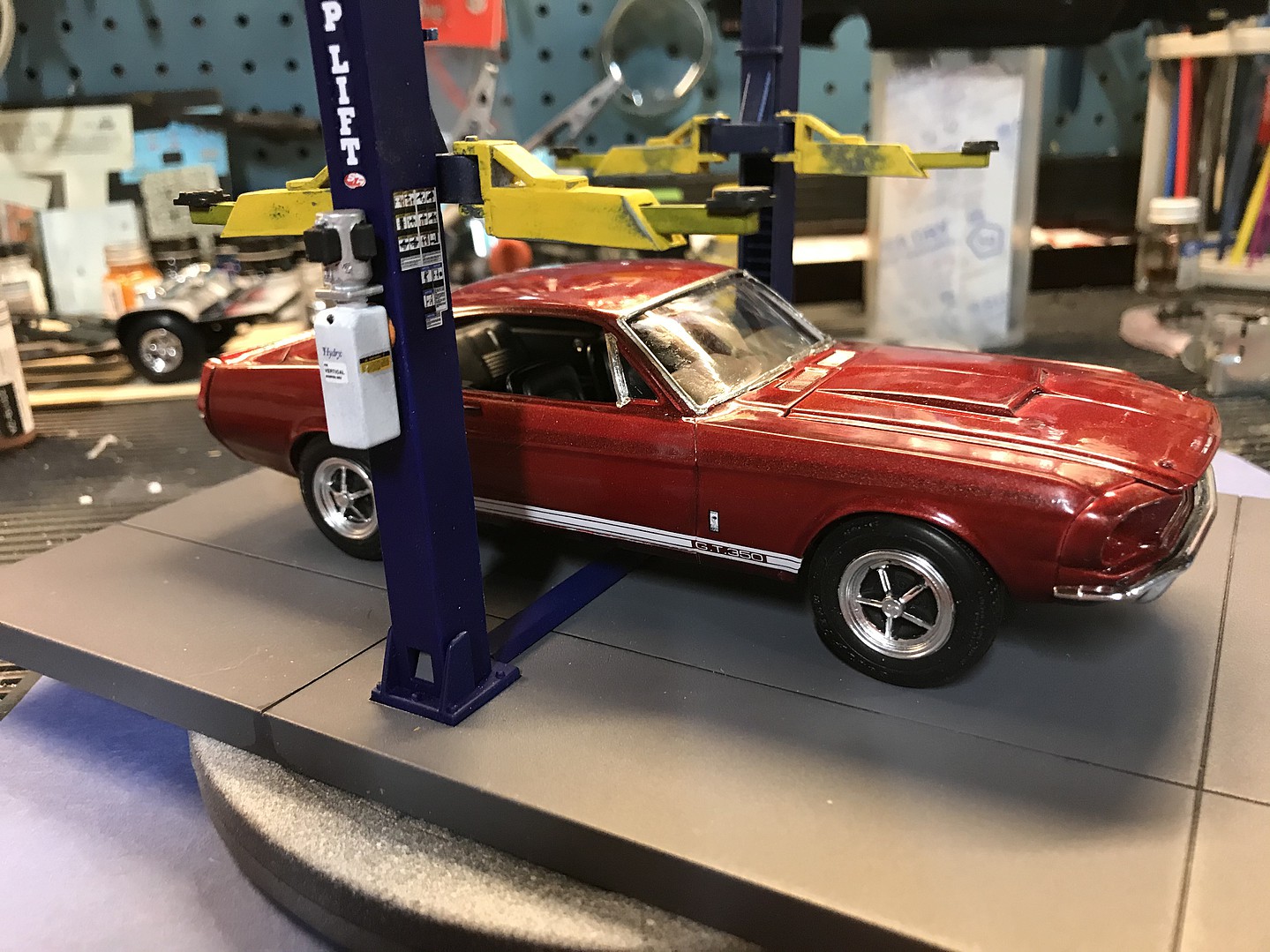 1967  Ford Mustang Shelby GT 350 1:25 AMT 834 