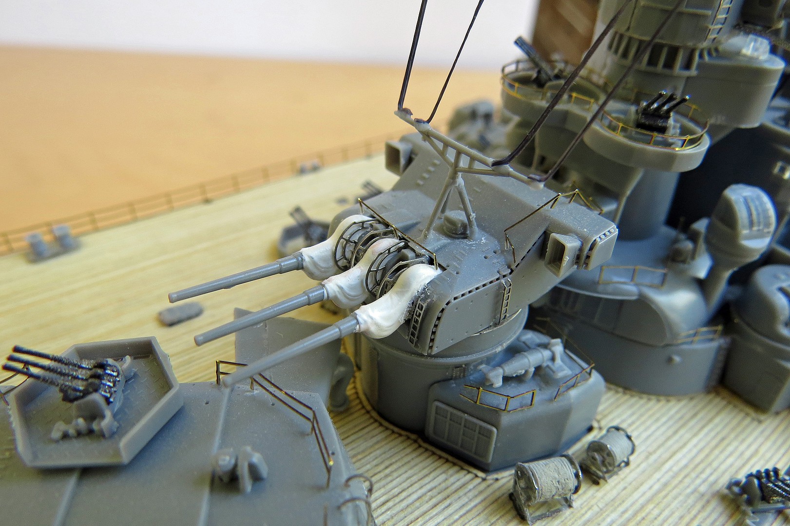 Japanese Battleship Yamato Boat -- Plastic Model Military Ship Kit -- 1 ...