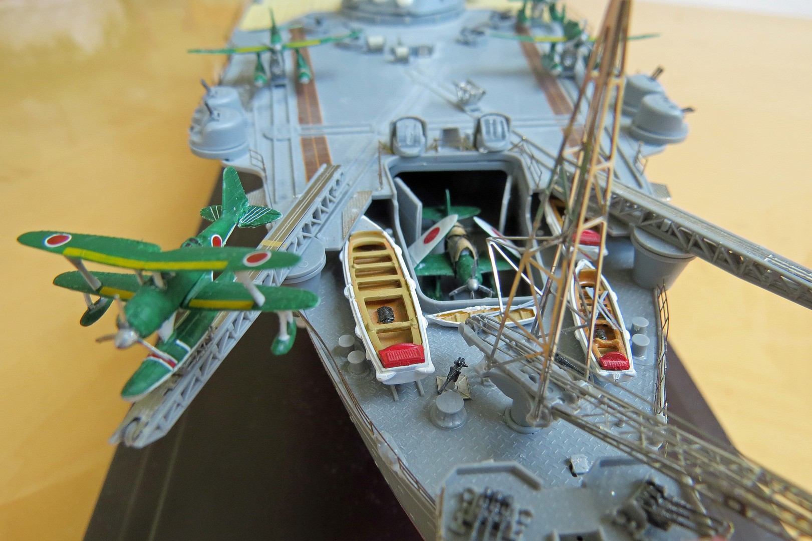 Japanese Battleship Yamato Boat -- Plastic Model Military Ship Kit -- 1 ...