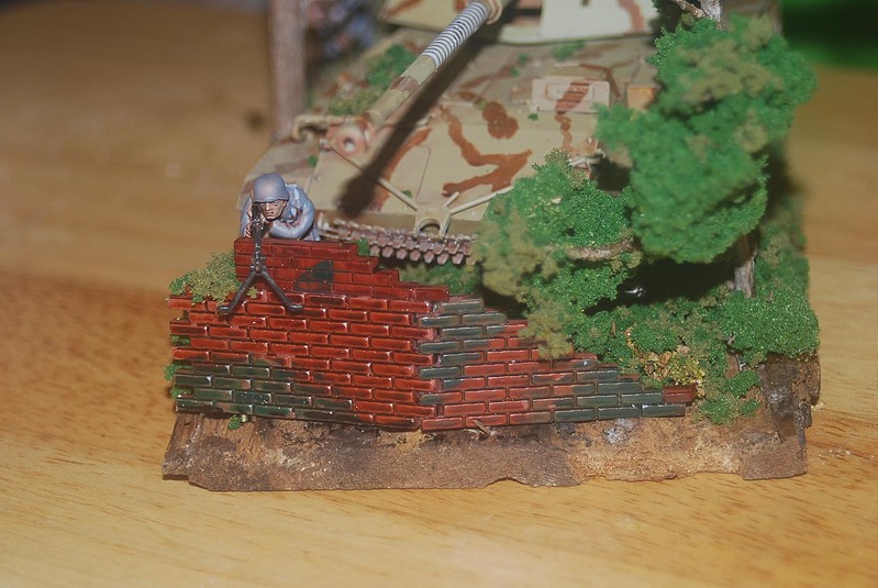 diorama brick wall