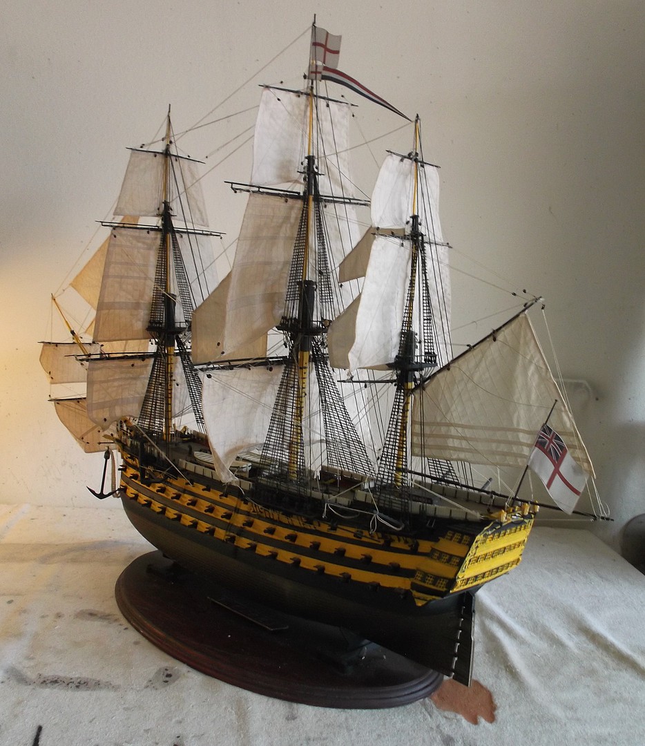 HMS Victory -- Plastic Model Sailing Ship Kit -- 1/100 Scale -- #80897 ...