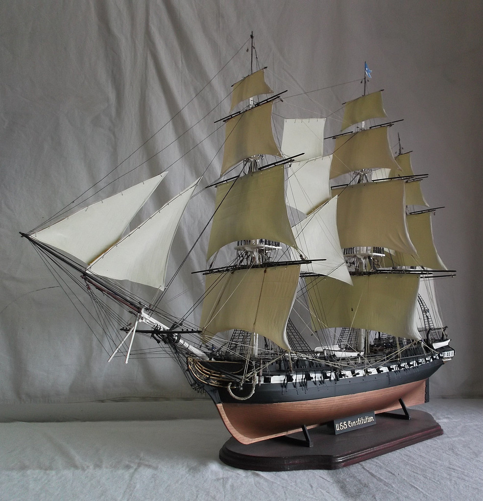 Set of Sails for Model 1 56 Sewed on CNC Machine for sale online Revell Yacht USS America 