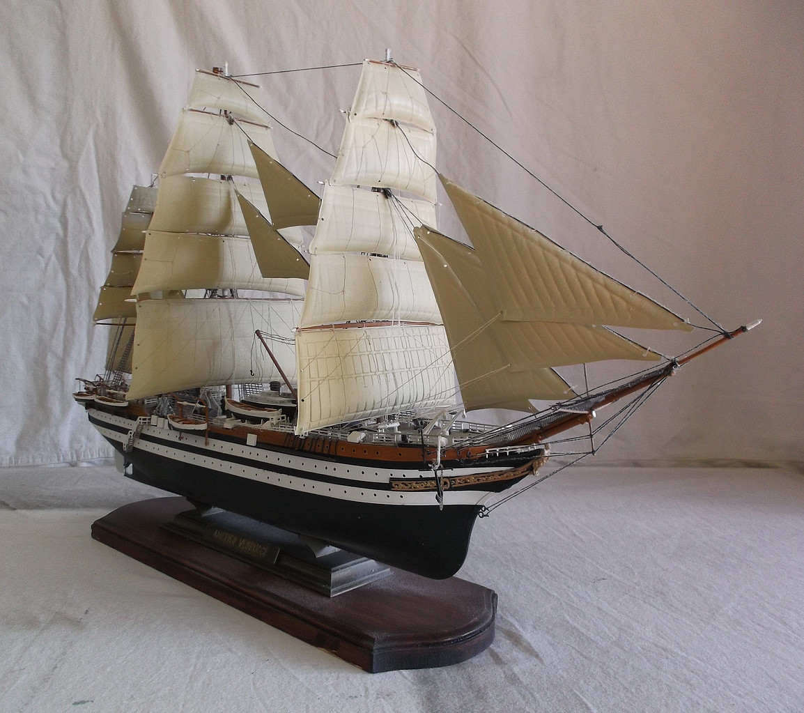Gallery Pictures Heller Amerigo Vespucci Sailing Ship Plastic Model ...