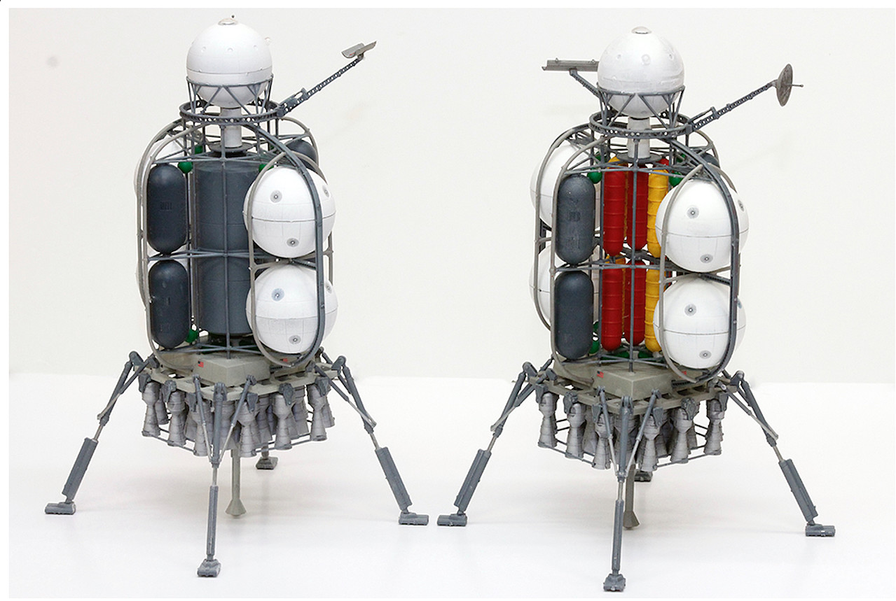 Pegasus 1/350 The Moonlander Spacecraft Model Kit Pgs9109 for sale online 