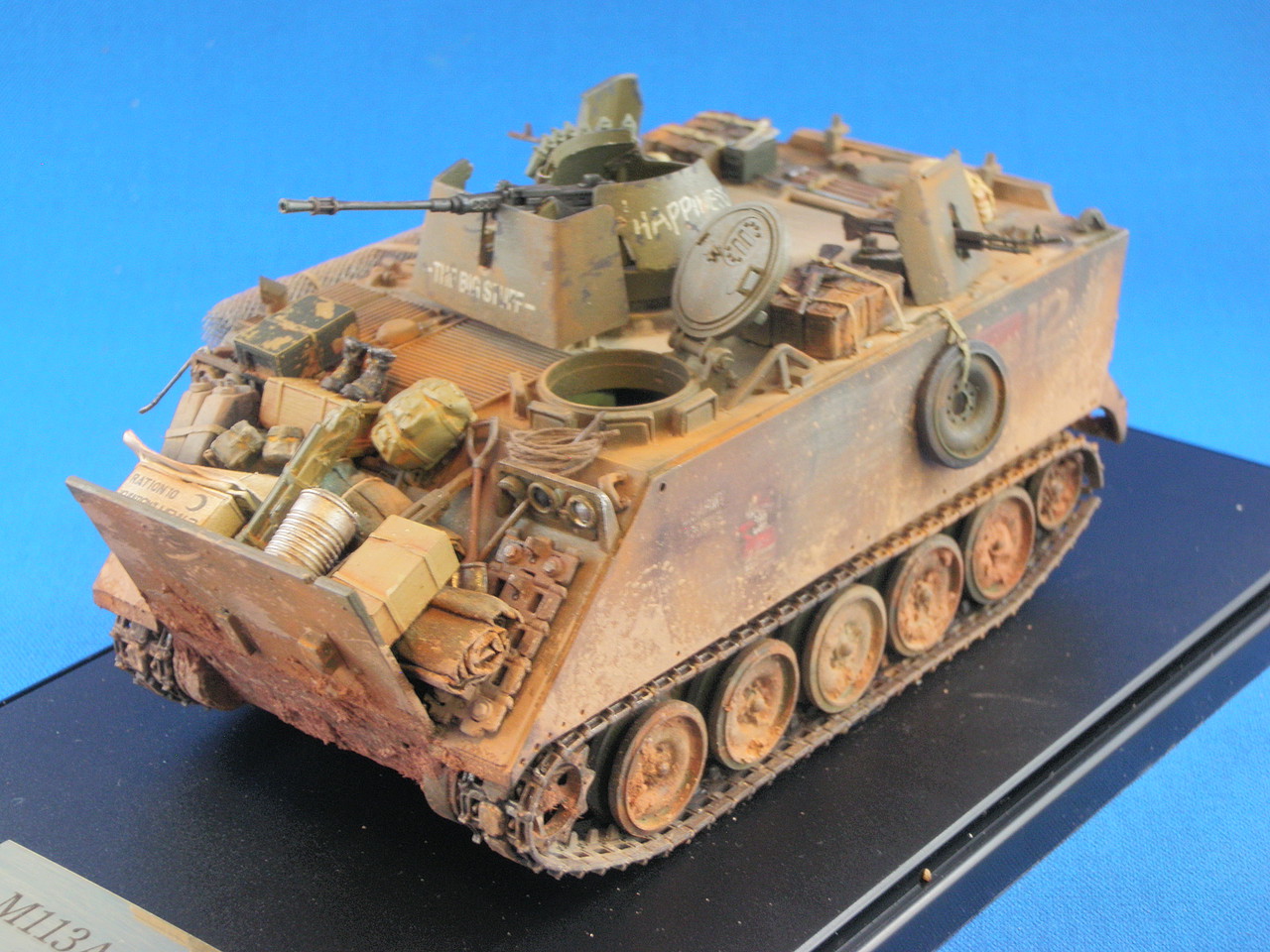 M113A1 Armoured Personnel Carrier Plastic Model Military Vehicle