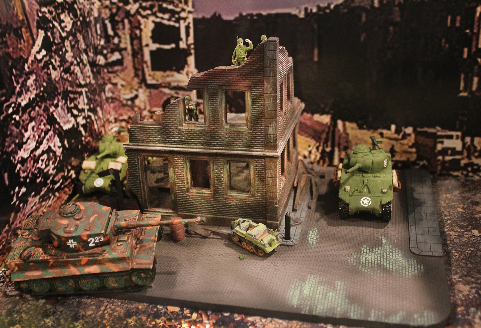 diorama buildings