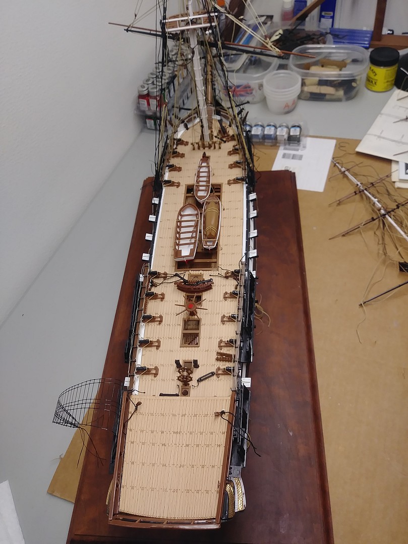 Gallery Pictures RevellMonogram USS Constitution Plastic Model Sailing Ship Kit 1/96 Scale 850398