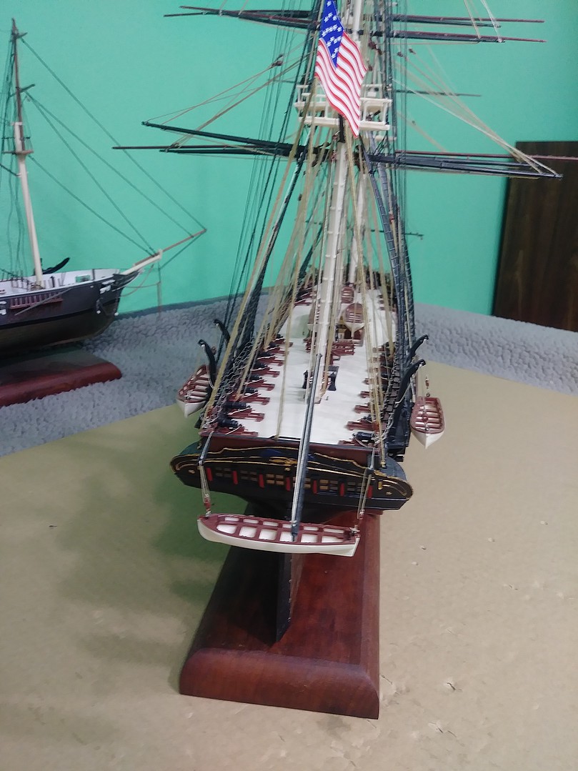 USS Constitution Plastic Model Sailing Ship Kit 1/96 Scale 850398 pictures by hkmp510103