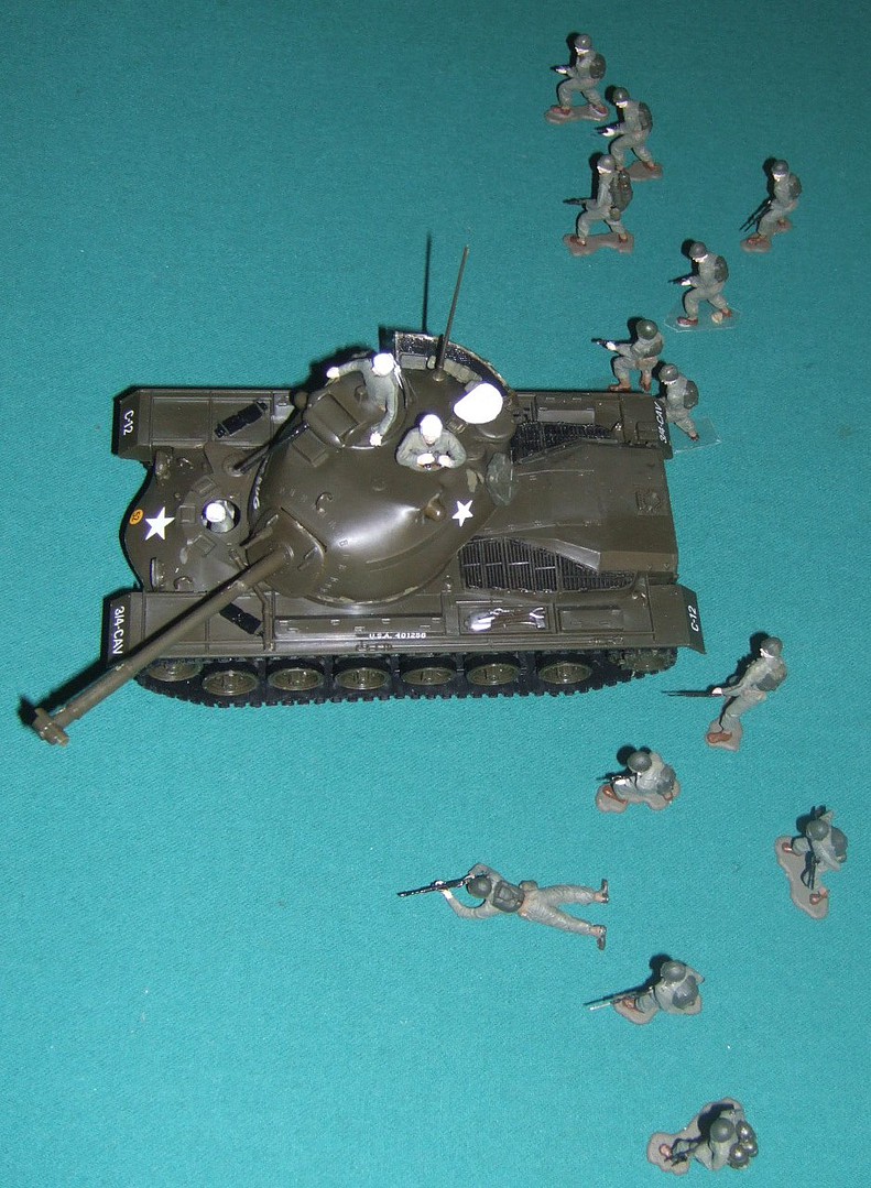 M48 A2 Patton Tank Plastic Model Tank Kit 1/35 Scale 857853