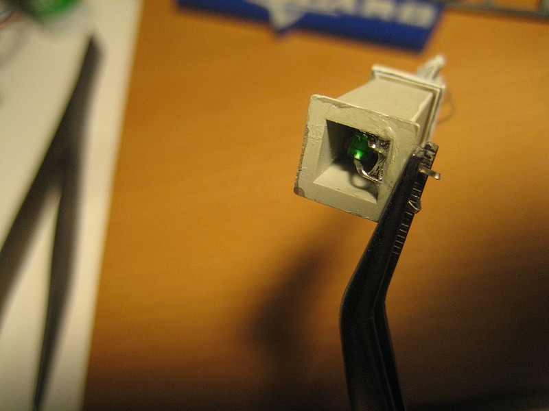 1.5mm Dia. LED Green (12) -- Model Railroad Light Bulb -- #1200212