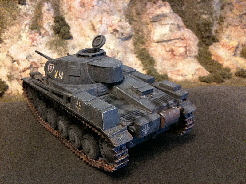 German Panzerkampfwagen II. Escala 1:35. Marca Tamiya. Ref: 35009. 