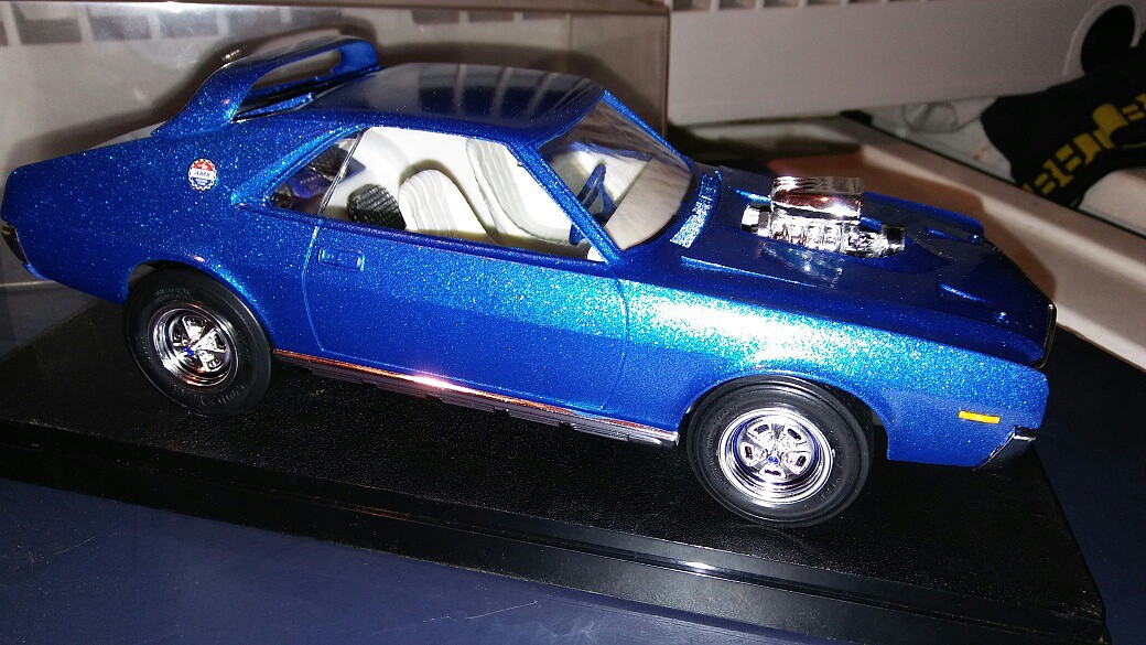 1970 AMC AMX Car Plastic Model Car Kit 1/20 Scale pc814