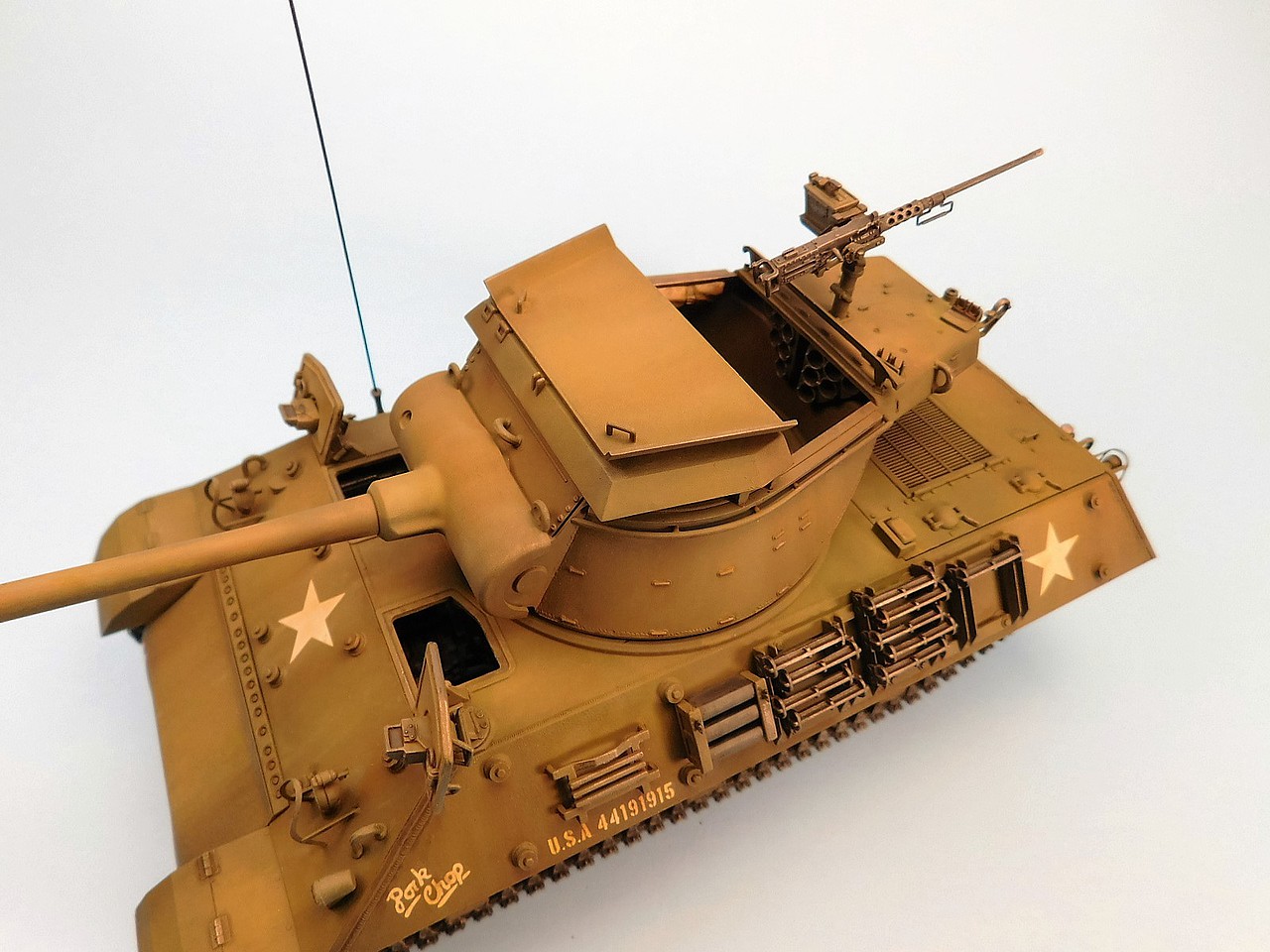 US Army M36/M36B2 Battle Of The Bulge -- Plastic Model Military Vehicle ...