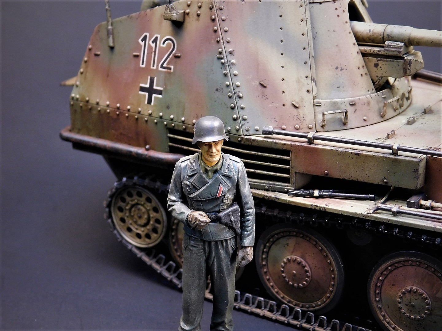 German Marder III M Tank Normandy Front Pictures