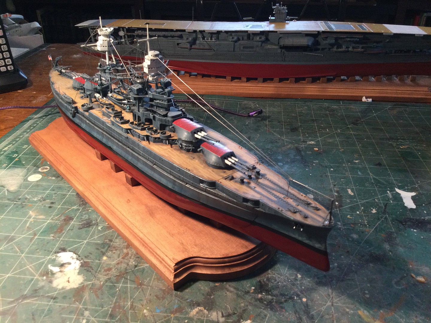 DIY Trumpeter 83401 1/700 USS Arizona Class Battleship BB-39 Plastic Model Kit 