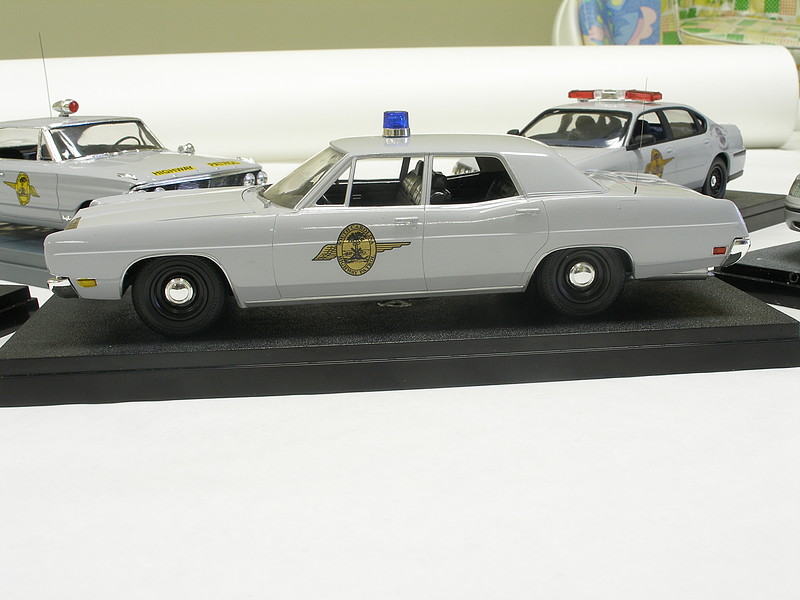 Gallery Pictures AMT 1970 FORD POLICE CAR Plastic Model Police Car Kit