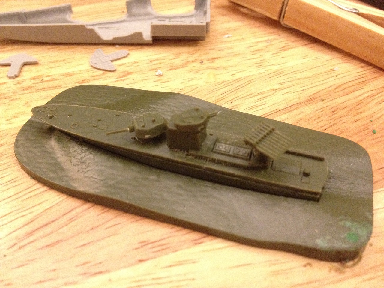 ZVEZDA 6164 Soviet Armoured Boat 1:350 Military Model Kit 