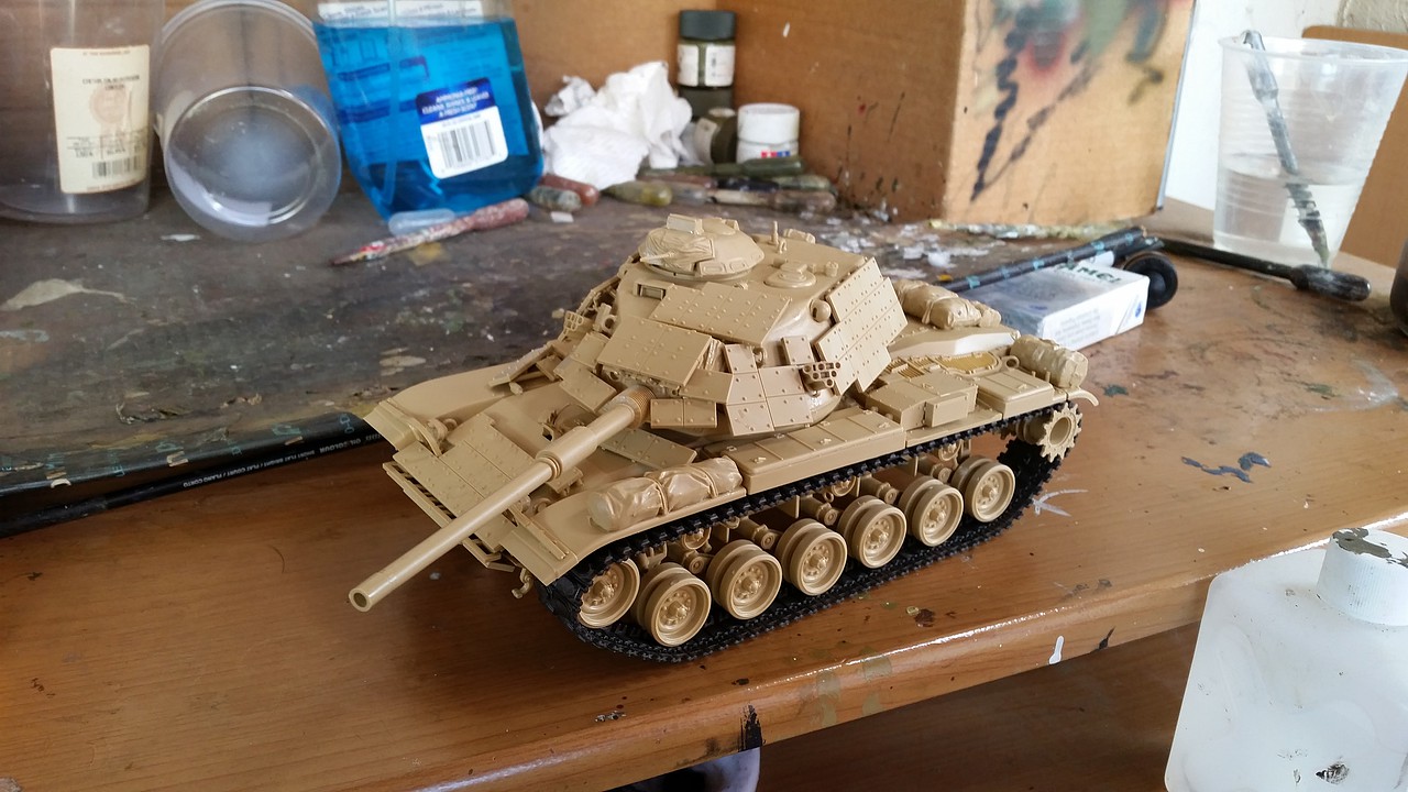 forces of valor 1:32 scale us marine m60a1 patton tank