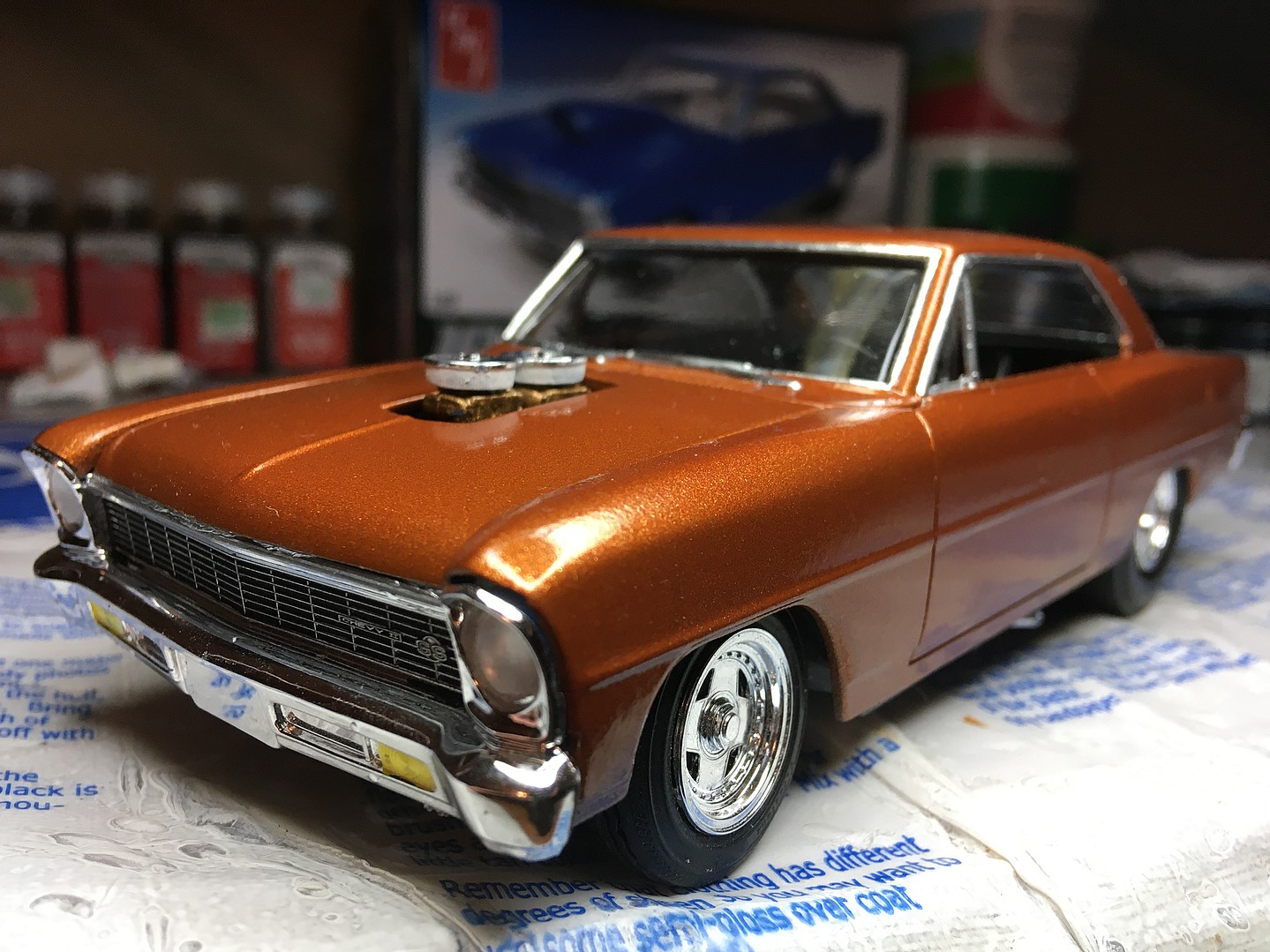 chevy nova model car kit