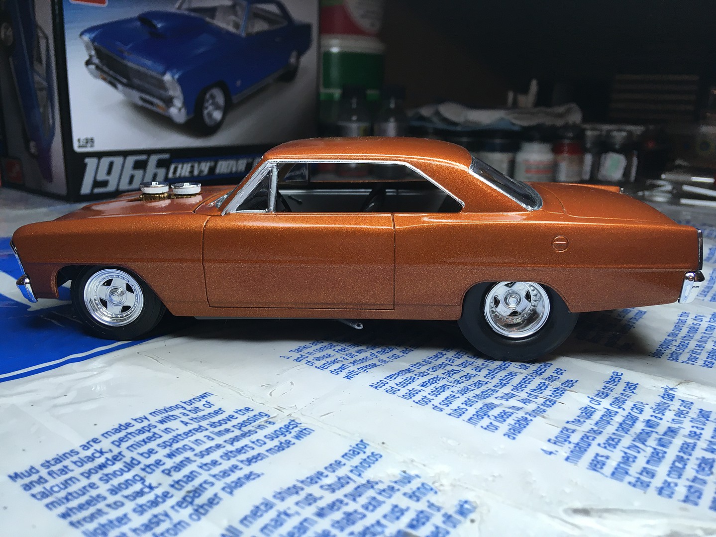 chevy nova model car kit