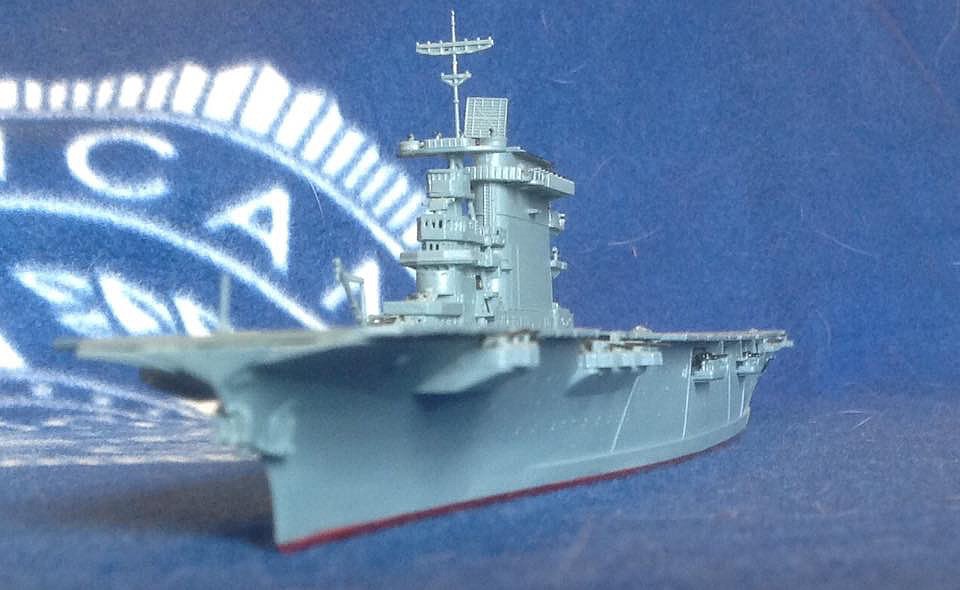 USS Lexington CV2 1942 Plastic Model Military Ship Kit 1/700