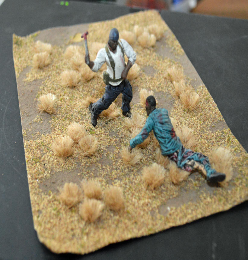 Grassland Mat (Earth Base w/Grassy Tufts) Golden Model Railroad Grass Mat 95603 pictures